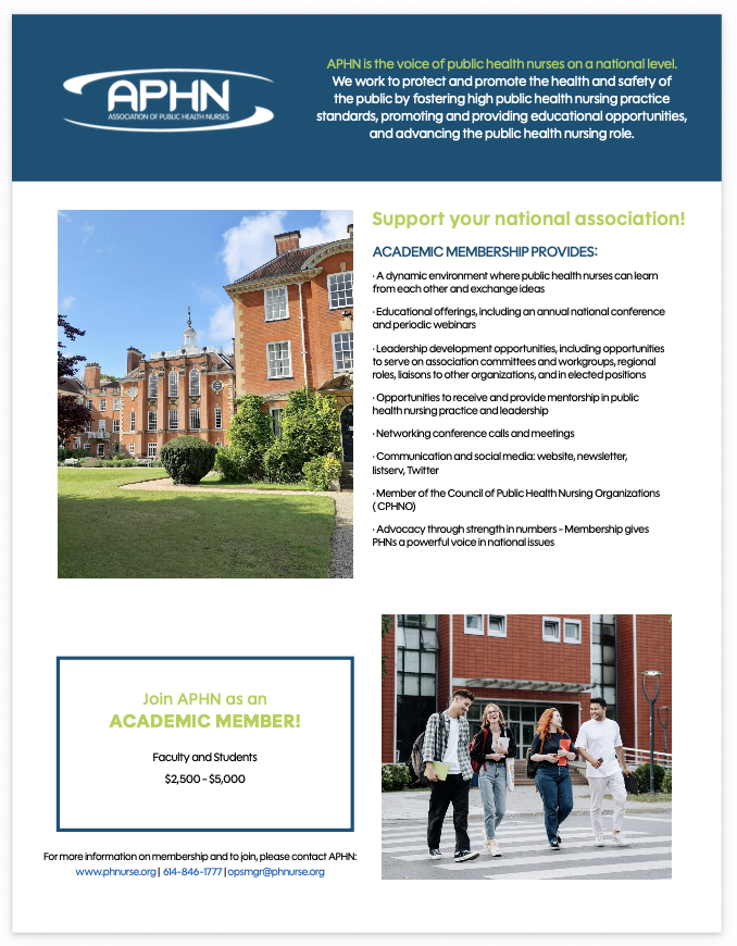 Academic Membership Flyer
